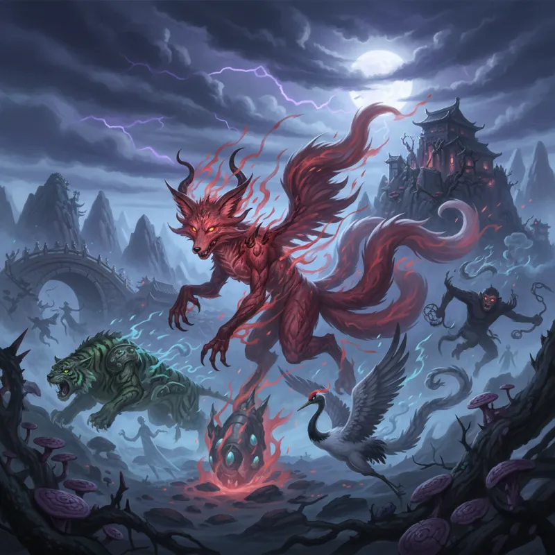 How Animals Become Demons: The Yaoguai Transformation Process