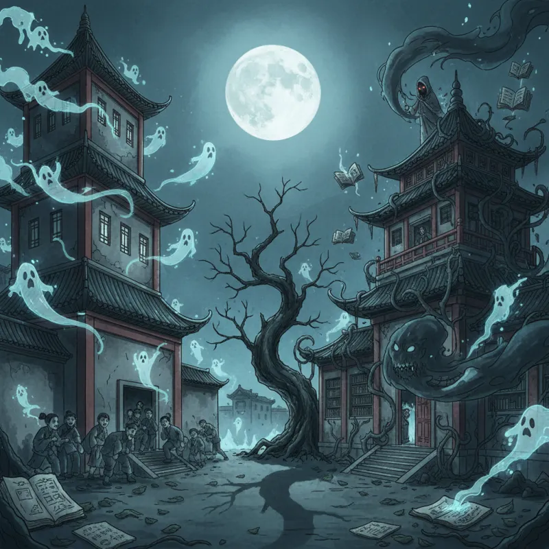 Campus Ghost Stories in China: The Haunted Dormitories and Cursed Libraries