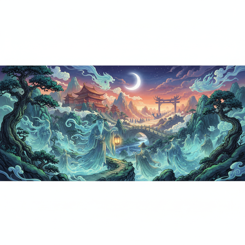 Exploring Chinese Supernatural Folklore: Ghosts, Spirits, and Afterlife Beliefs