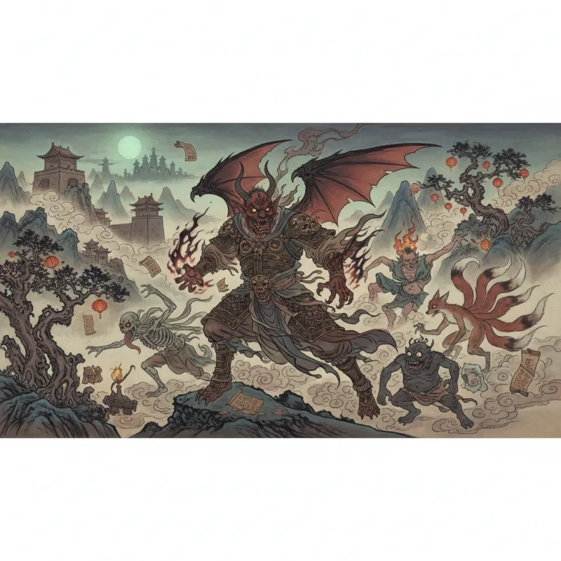 Chinese Demons: A Taxonomy of Evil in Chinese Mythology