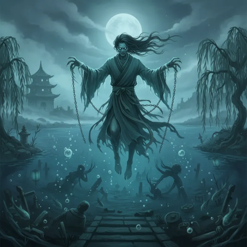 The Drowning Ghost (水鬼): China's Most Feared Water Spirit