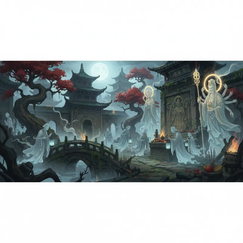 Haunted Temples: Where Gods and Ghosts Coexist