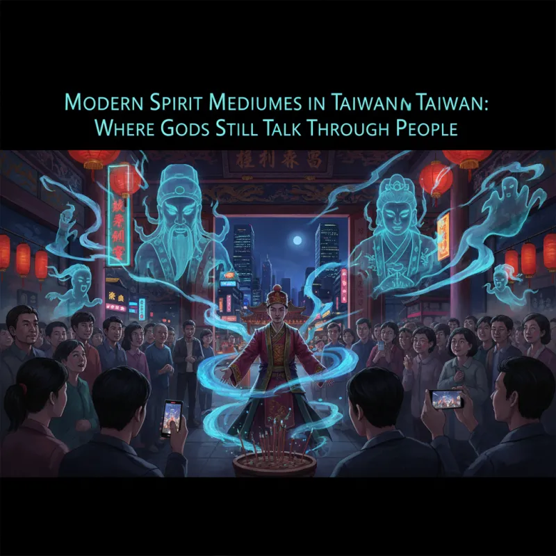 Modern Spirit Mediums in Taiwan: Where Gods Still Talk Through People