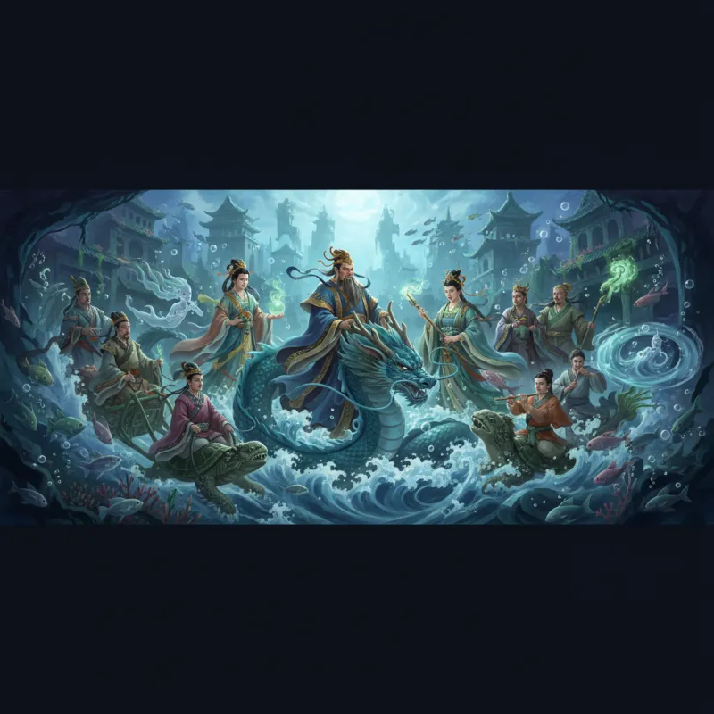 River Gods and Water Deities in Chinese Mythology