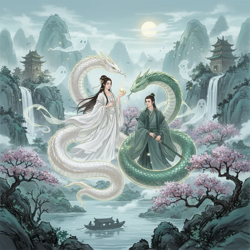 Snake Spirits and the Legend of the White Snake