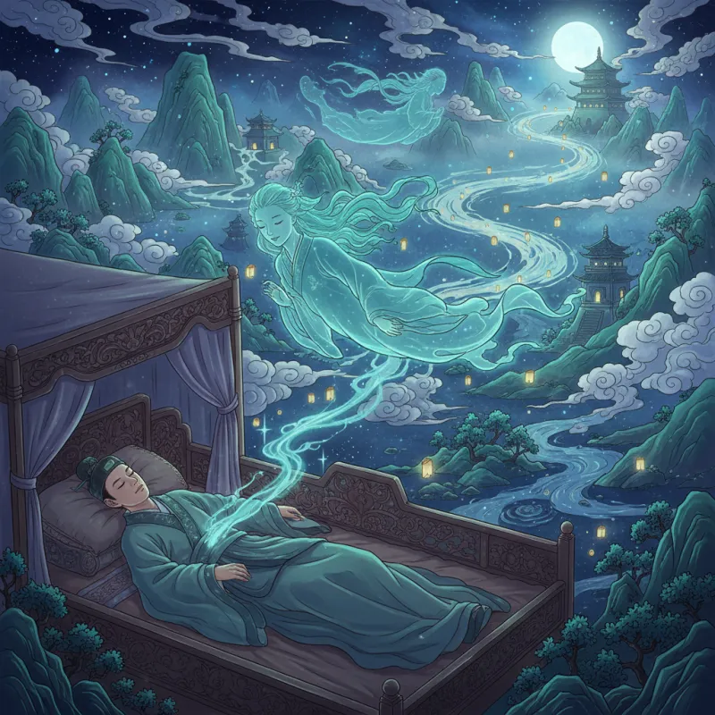 Soul Travel in Chinese Belief: When Your Spirit Leaves Your Body During Sleep