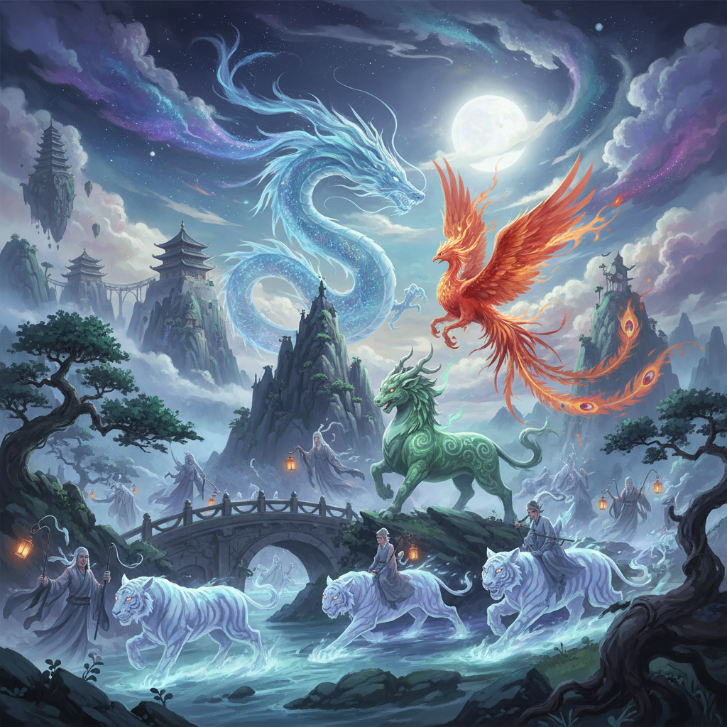 The Enigmatic Spirit-Animals of Chinese Supernatural Folklore and Afterlife Beliefs