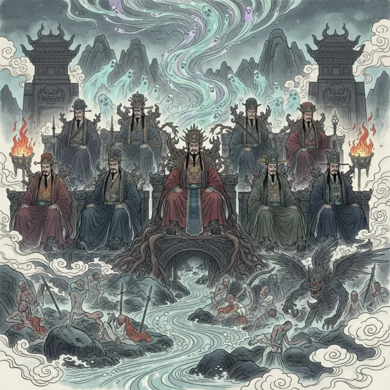 The Ten Kings of Hell: A Complete Guide to Chinese Underworld Justice