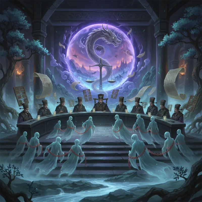 The Underworld Courts: How Chinese Hell Judges the Dead