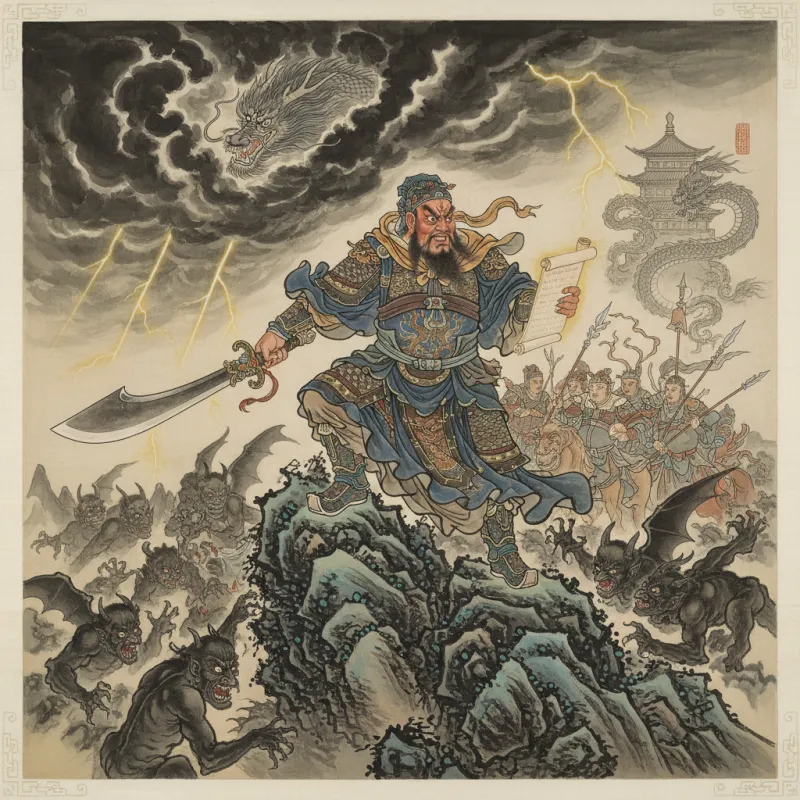 Zhong Kui: The Demon Queller Who Failed His Exams